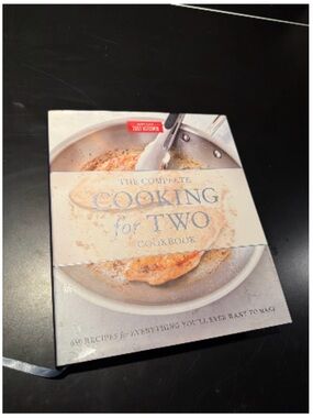 The Complete Cooking for Two Cookbook - White/Cream Cover